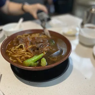 Beef noodle soup