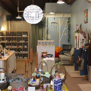 The view as you walk in the front door