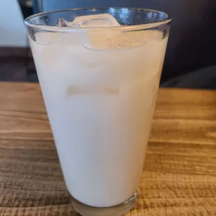 Glass of horchata - 7/2022