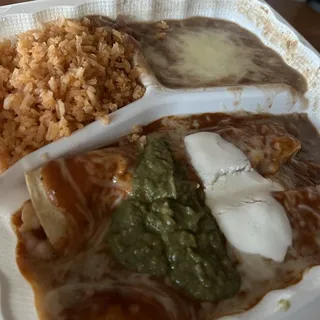 #11. Prawn Enchiladas