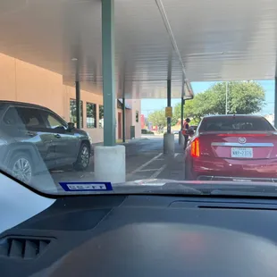 Drive through area