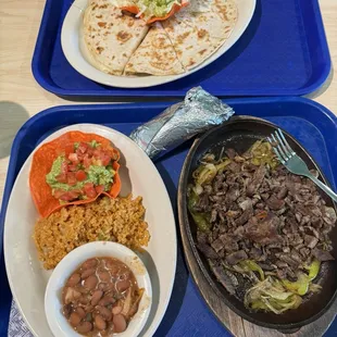 Carne Asada &amp; Cheese Quesadilla