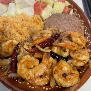 Camarones a la diabla