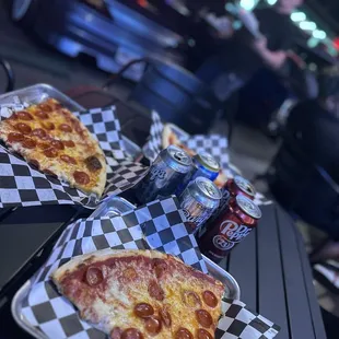 2 slices &amp; 1 soda $5