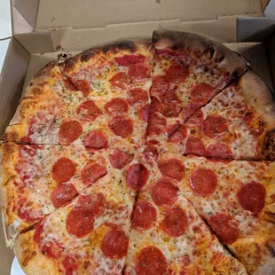 Pepperoni pizza