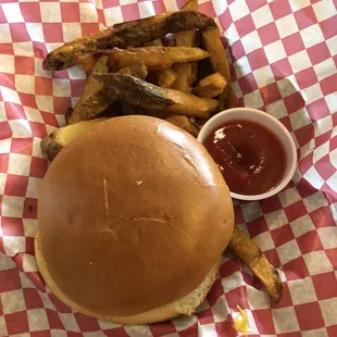Kids cheeseburger