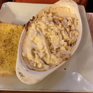 Chicken fettuccine Alfredo