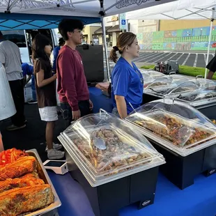 Food Tent at Waikele 30th Anniversary