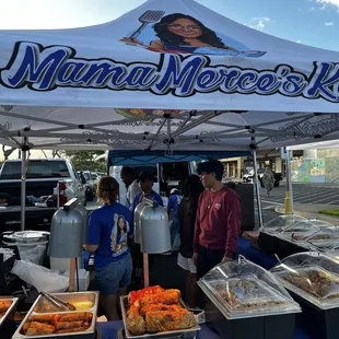 Food Tent at Waikele 30th Anniversary