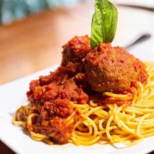 Signature Spaghetti &amp; Meatballs