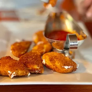 Fried mozzarella