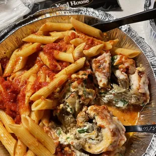 Chicken Eggplant Rollatini