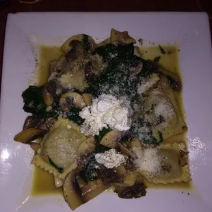 Mushroom Ravioli