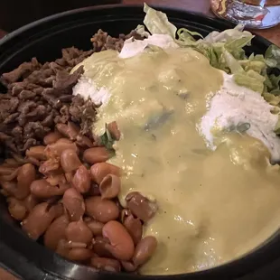 Burrito bowl