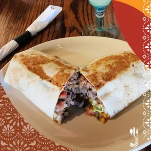 Burrito Supreme for luch. Delicious