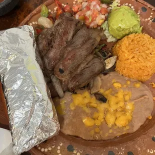 Beef Fajita plate