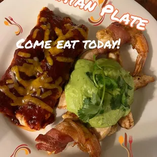 Chicken Fajita Enchiladas