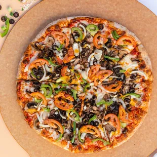 Vegetarian Style Pizza