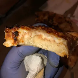 A waste of $13 plus tax. Look!! It's all bread!!