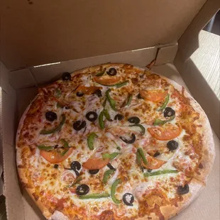 Veggie pizza