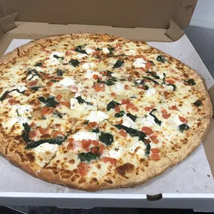 a pizza in a box