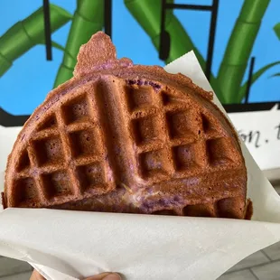 14. Taro Waffle