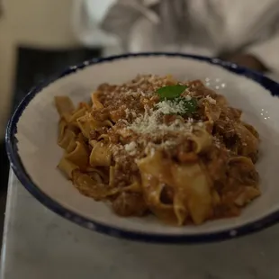 Pappardelle Bolognese Dinner is a bonafied winner...