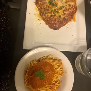 Chicken Parmigiana Dinner