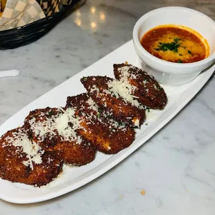 Fried Mozzarella Dinner