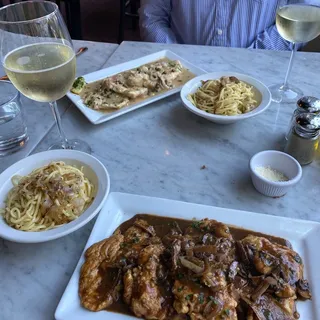 Chicken Scallopine Marsala Dinner