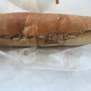 Nicely toasted bread.
