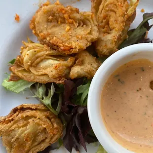 Fried Artichoke Hearts