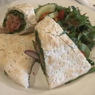 Smoked Salmon Panini Lunch