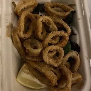 Calamari (very crispy)