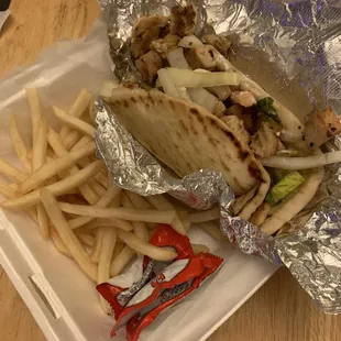 Chicken Gyro Sandwich