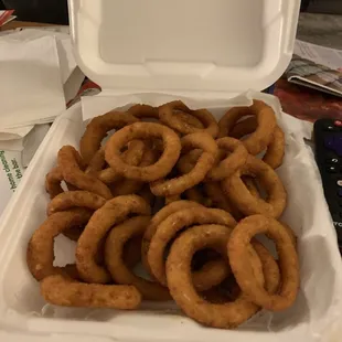 These onion rings are not the same as last time we ordered them