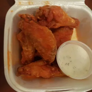 5 piece Buffalo wings