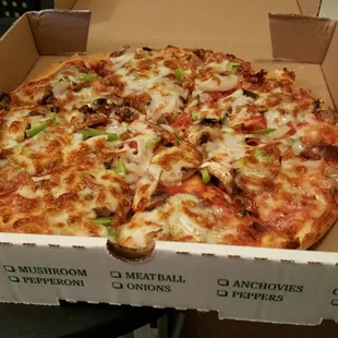 tasty.  "Most wanted Pizza"