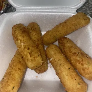 Cold Mozerella Sticks