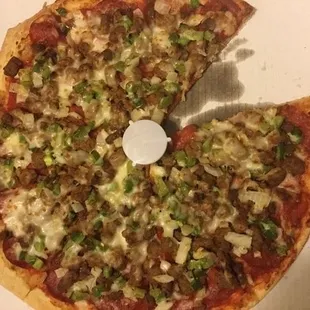 Large Pizza with 1-3 Toppings