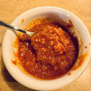 Cup Meatsauce / Marinara for dipping bread