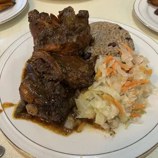 Brown Stew Chicken Combo