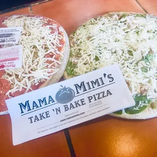 Create your own; both large;