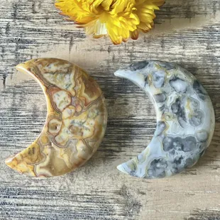 Crazy Lace Agate Moons