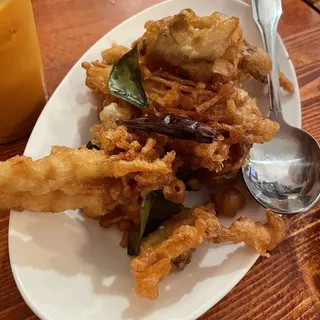 Crispy Mushroom Salad