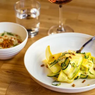 pasta dish, pasta, food