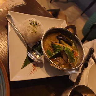 Green Curry Dumplings