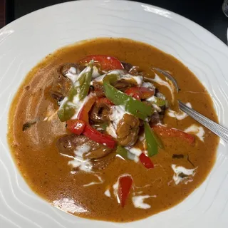 D2 Crispy Duck Panang Curry