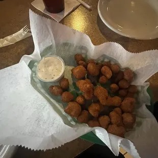 Breaded Cauliflower (ate a few before picture)