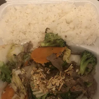 Mama Sauteed Beef Set